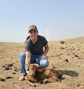 Zuané: Jong vrou met ‘n regte boerehart.